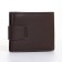 Male purse on a magnet, brown color