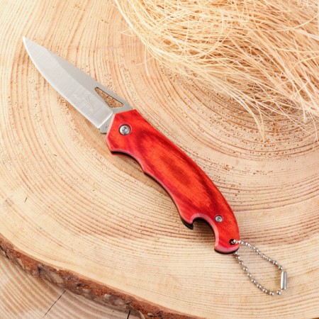 Folding Knife "Exo" 15.6cm, blade 65mm/1.5mm, handle of wood