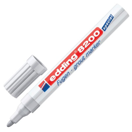 Edding 151281 marker, for grouting tile joints, silver -gray, line width 2 - 4 mm