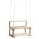 Suspended chair wooden, seat 30 × 40cm