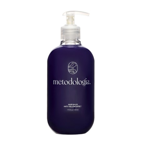 Hair balm "Metodologia" toning against yellowness, 520 ml
