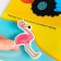 Reusable stickers "Animals of Africa", A4 format, blue tractor