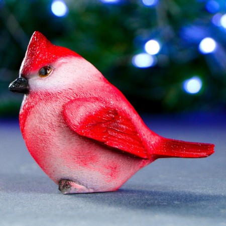 New Year's figure "Zimoprodok" red 6x9x9cm-2