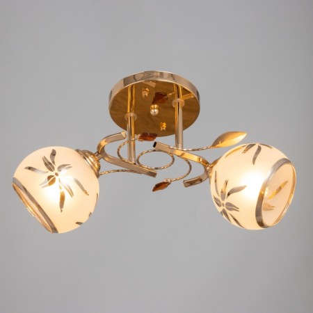Viki chandelier 2x40W E27 Gold Model: 2751102-1