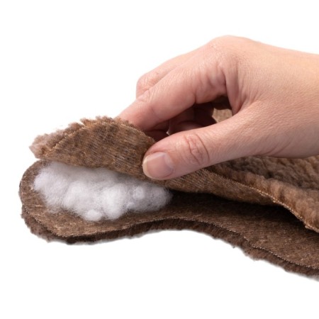 Set for creativity. Soft toy of fur "Bear"-2