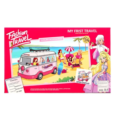 Game set "Catch the wave!": Trailer, dolls, accessories-17