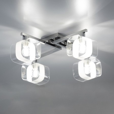 Ceiling chandelier "Virta" E14 4x60 watts-9