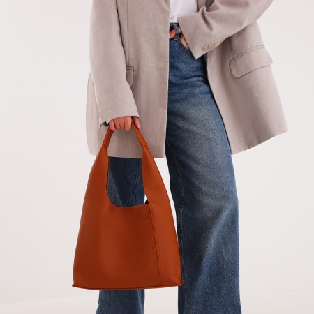 Bag Women's bag 2 in 1, on the button, cosmetic bag, redhead color-9