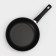 The pan “Tradition”, D = 26 cm, removable handle, anti -stick coating, black color