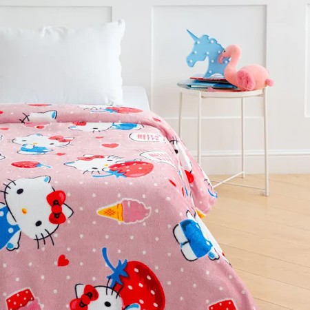 Pavid Pavlinka Hello Kitty Strawberries 100x150cm, Aerosoft 190 g/m, PE100%