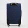 Small 24 suitcase "on lightning, code castle, with extension, blue color