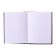 Notepad A6, 80 sheets in the cage "Leather", solid cover, glossy lamination, offset block