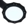 Classic magnifier with 4x lights, d = 7.5 cm, 2 AAA batteries