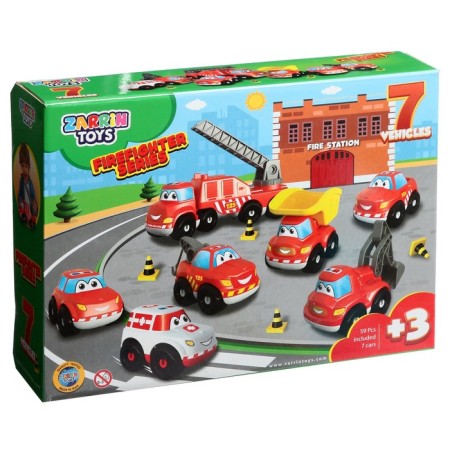 Game set "Auto Tricks Firefighters", 7 cars-2