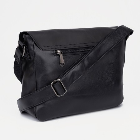 Male bag, black color-1