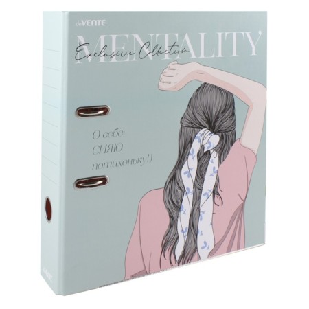 A4, 75 mm, Devente Mentality, laminated cardboard, green PAPK-1