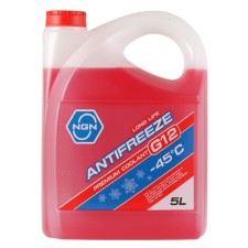 Antifreeze NGN G12 -45 C, red, 5 liters
