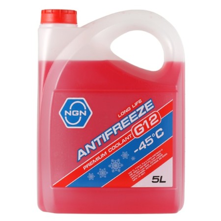 Antifreeze NGN G12 -45 C, red, 5 liters