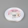 A satin ribbon "Golden threads", 6 mm × 23 ± 1 m, white color No. 001