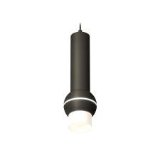 A set of suspended lamp with additional backlight Ambrella Light, Techno, XP11020013, GU5.3, Color Black Sand
