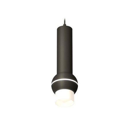 A set of suspended lamp with additional backlight Ambrella Light, Techno, XP11020013, GU5.3, Color Black Sand