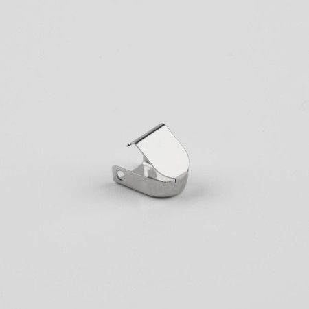 Tip is a flat cord, 0.6 × 10 mm, 10 pcs, silver color-2