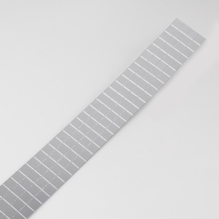 Mirror mosaic adhesive, 1 × 1 cm, 4 rows 4 cm × 1 m, silver glass-8
