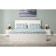 Tumbling bedside Austin 16.152, 400x419x439, white shagrin/oak gold