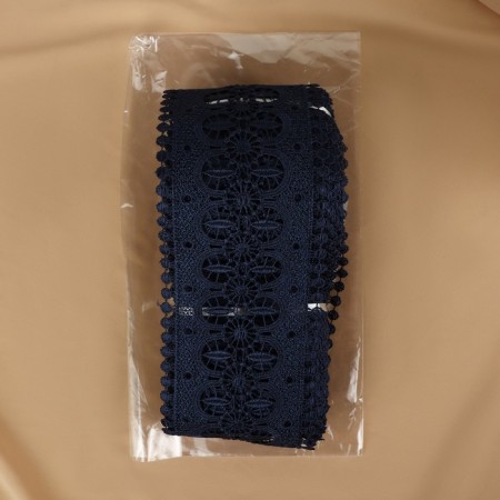Hypure lace, 83 mm × 11 ± 1 m, dark blue color-2