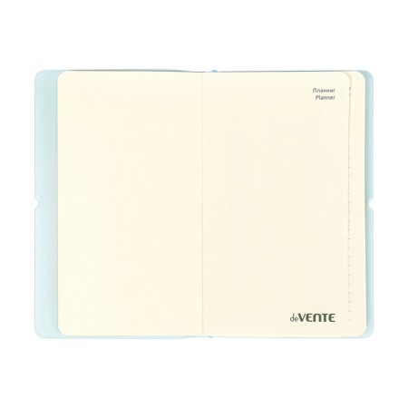 PROVINARY NOT LEARNED, 80 sheets, 100x170 mm, Devente.Jane, soft cover of PVC, elastic band, perforation, liesse, block 70%, blue-7