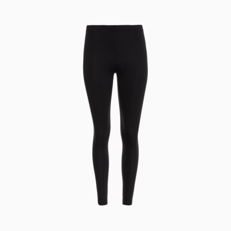 Female thermal underwear (leggings), black color, size 50-4