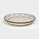 Plate "Persia", ceramics, gray, 19 cm, 1 variety, Iran