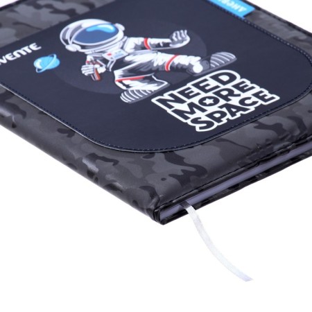 Universal Diary of the 1-11 class of the Need More Space, a solid cover with foam rubber, artificial leather, lies, block 80 g/m2-2