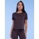 Sports T -shirt Feminic, size s, purple color
