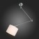 Ceiling lamp ST LUCE. SL460.102.01. Marcia. 1x60 W, E27, 39x28x90 cm, chromium color