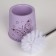 Blash for the toilet with a stand "Butterflies", 12.5 × 12.5 × 50 cm, color mix