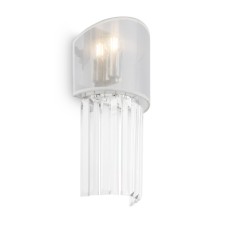Wall lamp 40W, 1HE14, 23x20 cm, chrome