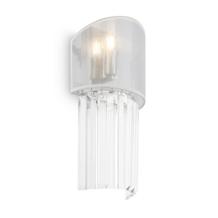 Wall lamp 40W, 1HE14, 23x20 cm, chrome