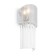 Wall lamp 40W, 1HE14, 23x20 cm, chrome