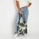 Bag Schoper "Tropics" 35x0.5x40 cm, Department without lightning, without lining, green