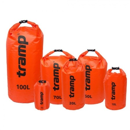 Hark bag Tramp TRA-209, PVC Diamond Ripstop 70l, Orange, 70 liters-1