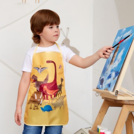Apron Children's Ethel "Dinotime", 49 x 39 cm-3
