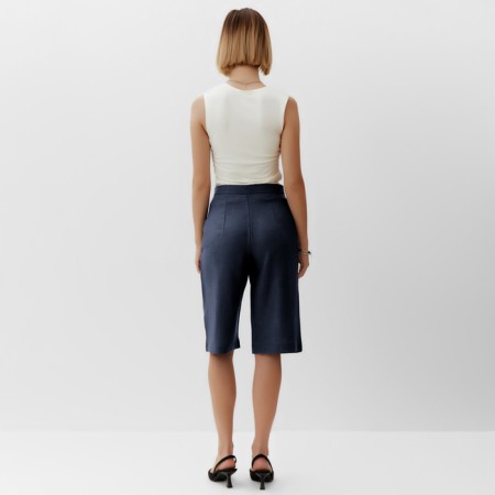 Shorts (Bermuda) Women's Minaku: Safari, Blue Color, Rr. 46-4