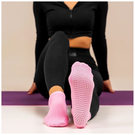 Sangh yoga socks, p. 36-39, pink color-3