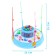Fishing "Underwater World", two -tier, 26 fish, 4 fishing rods, light and sound effects, mix