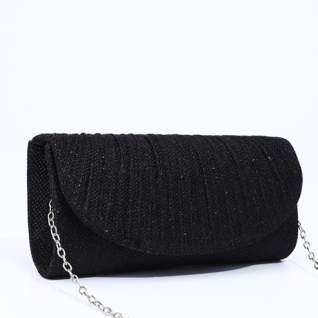 Magneta bag bag, long chain, black color-2