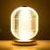 Highway Lamp "Shar" LED 5W gold 15x15x20 cm Risalux
