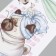 Sticker plastic interior color "pugs in the shower" 30x90 cm