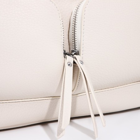 Lugus bag, 3 outer pockets, milk color-3