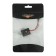 USB connector with a wire 10 cm, 2 pin, 2.1 a, 5 V, black